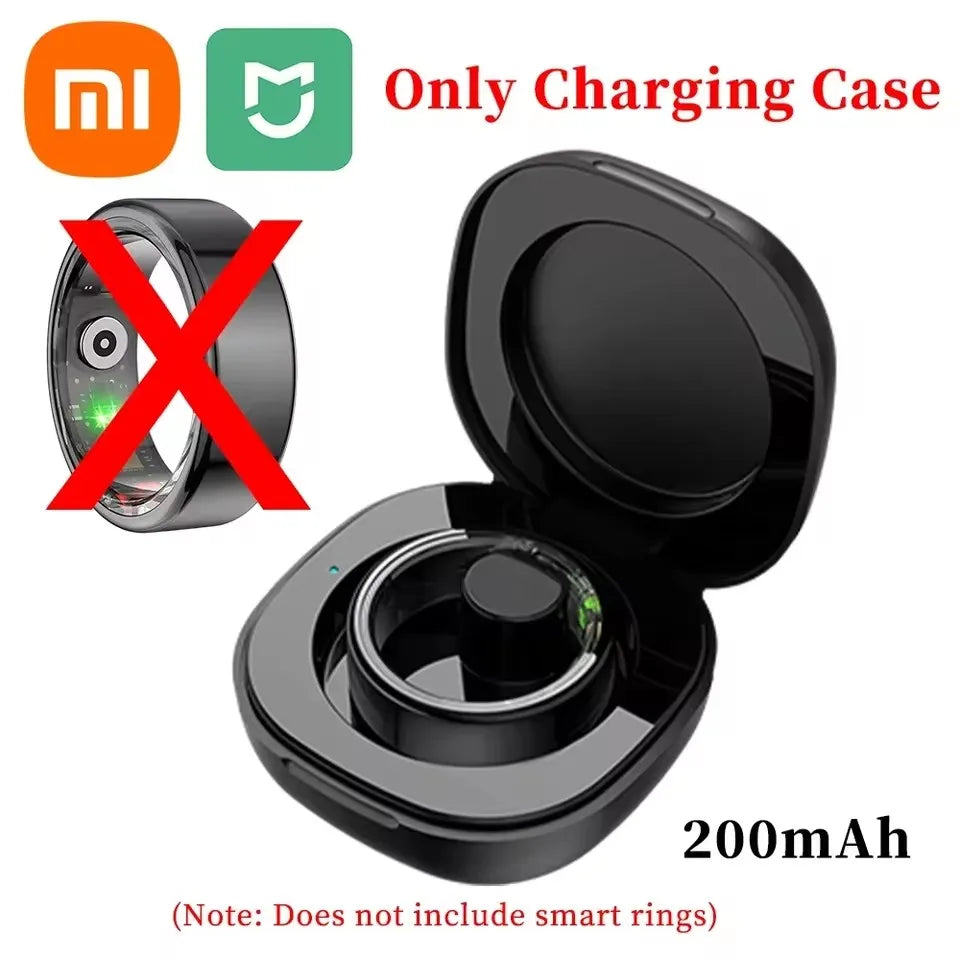 Xiaomi MIJIA R99 Smart Ring Heart Rate Health Monitors IP68 3ATM Waterproof Multi Sport Modes Blood Oxygen Tracker for Men Women